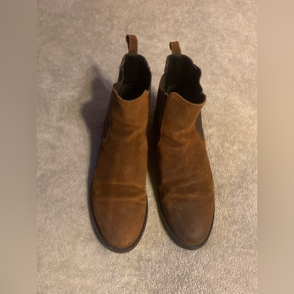 Thursday Boot Company Everyday Chelsea Boots Womens Size 8.5 Brown Chestnut - Picture 1 of 12